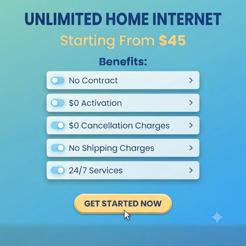 CONNECT YOUR HOME TO A BETTER INTERNET EXPERIENCE
