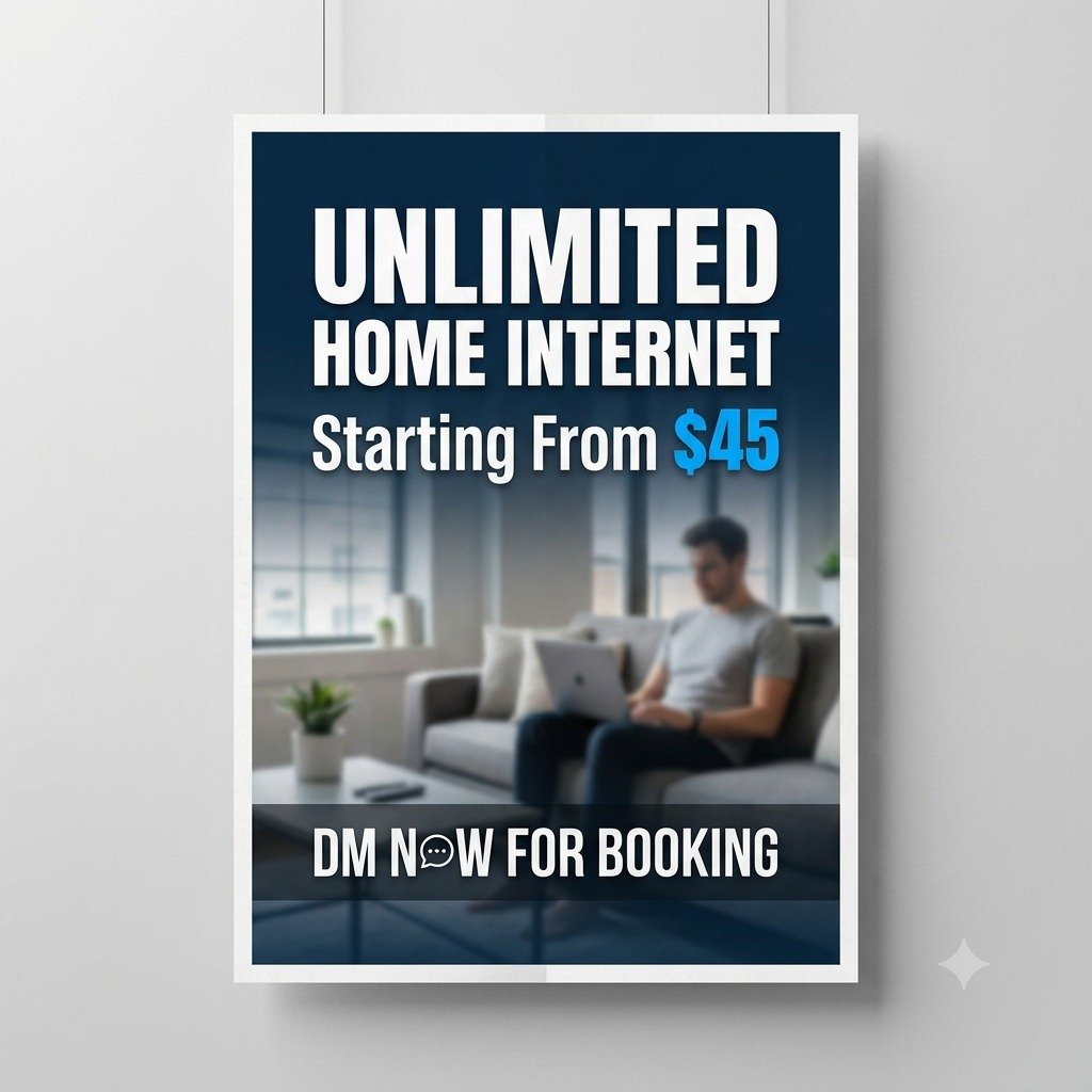 unlimited internet in just $45