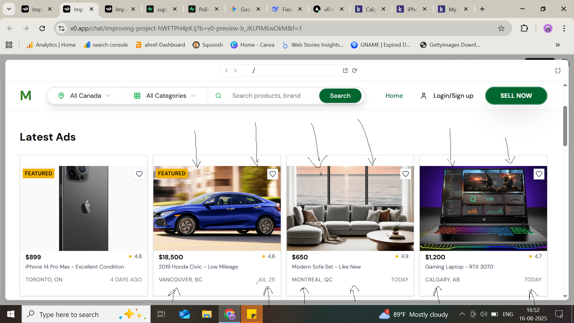 its a testing ads to check auto approval after 5 mintues