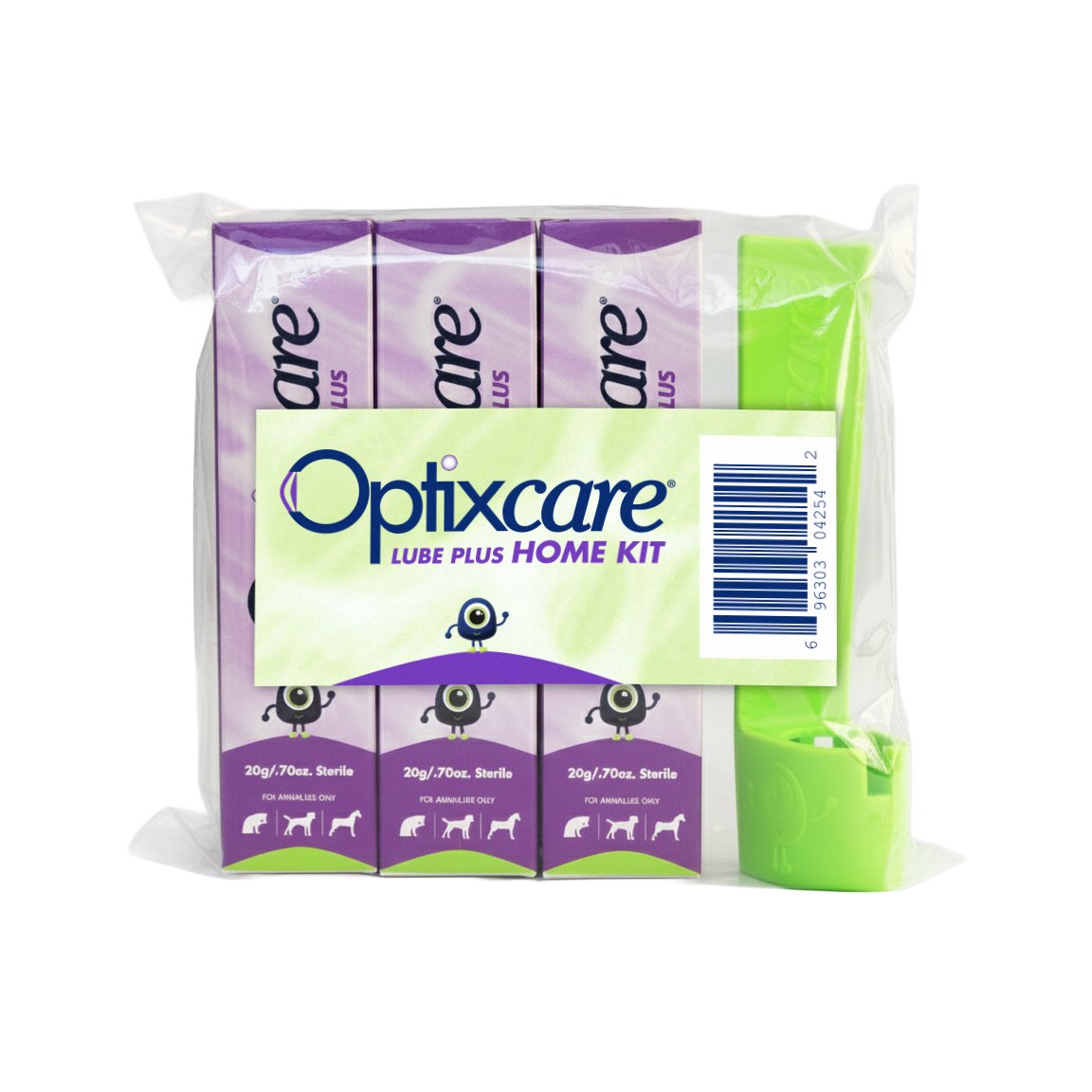 Aventix Optixcare Eye Lube Plus home kit 1 kit - 3 x 20-g tube and holder
