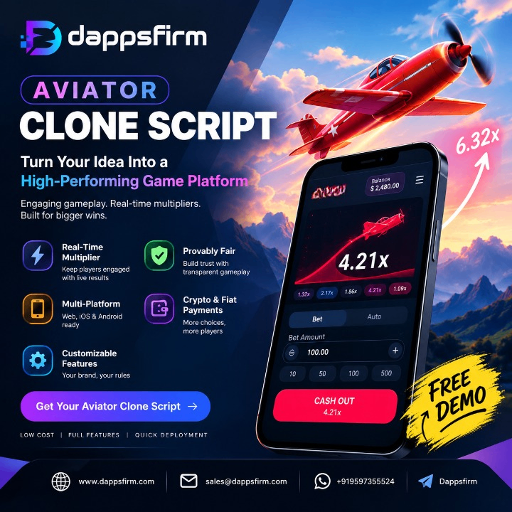 Aviator Clone Script with WebSocket Technology for Low-Latency Gameplay