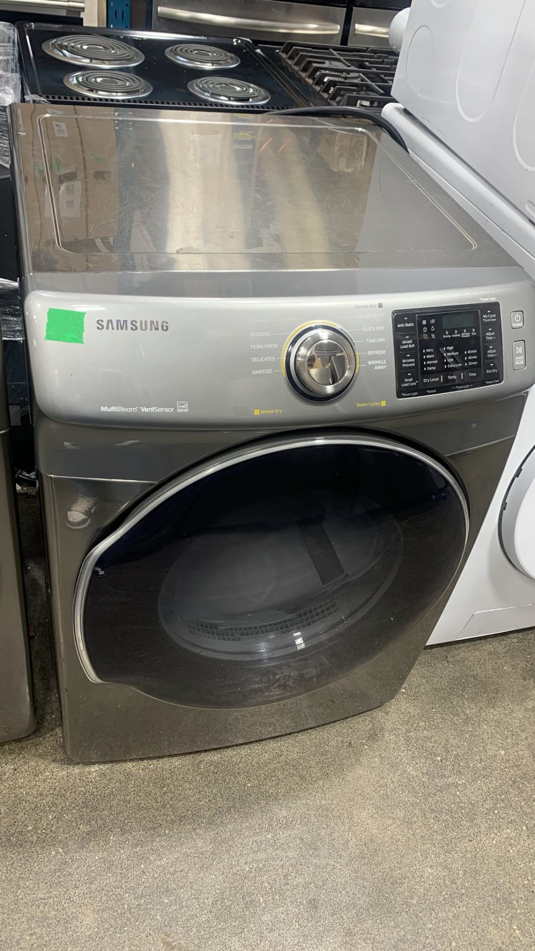 Samsung Dryer 7.5 Cu Ft Front Load Machine – Used