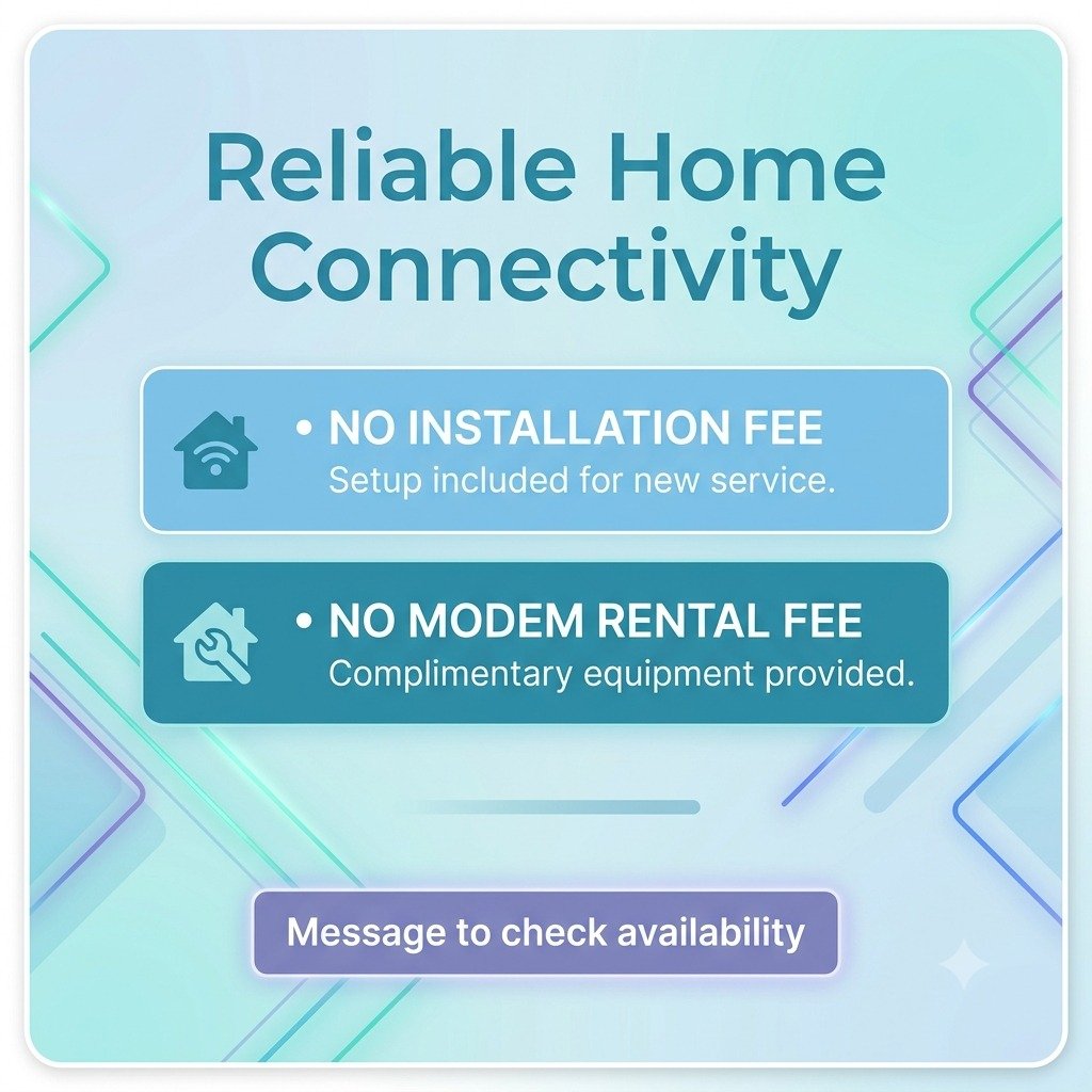 Home internet products in just $45
