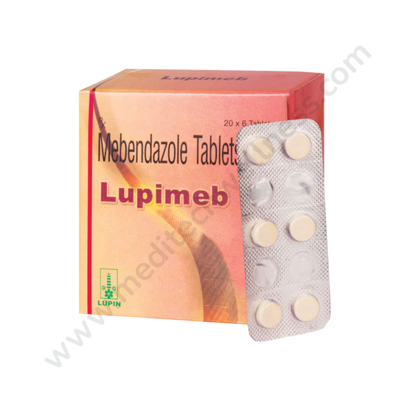 Lupimeb 100 mg (Mebendazole)
